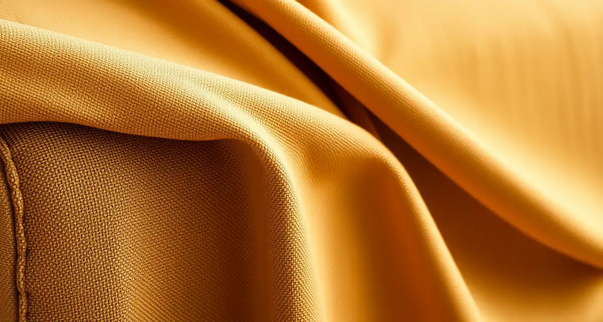 Cotton fabric texture and quality Close-up of premium cotton upholstery fabric showing natural weave texture and rich color for professional upholstery projects