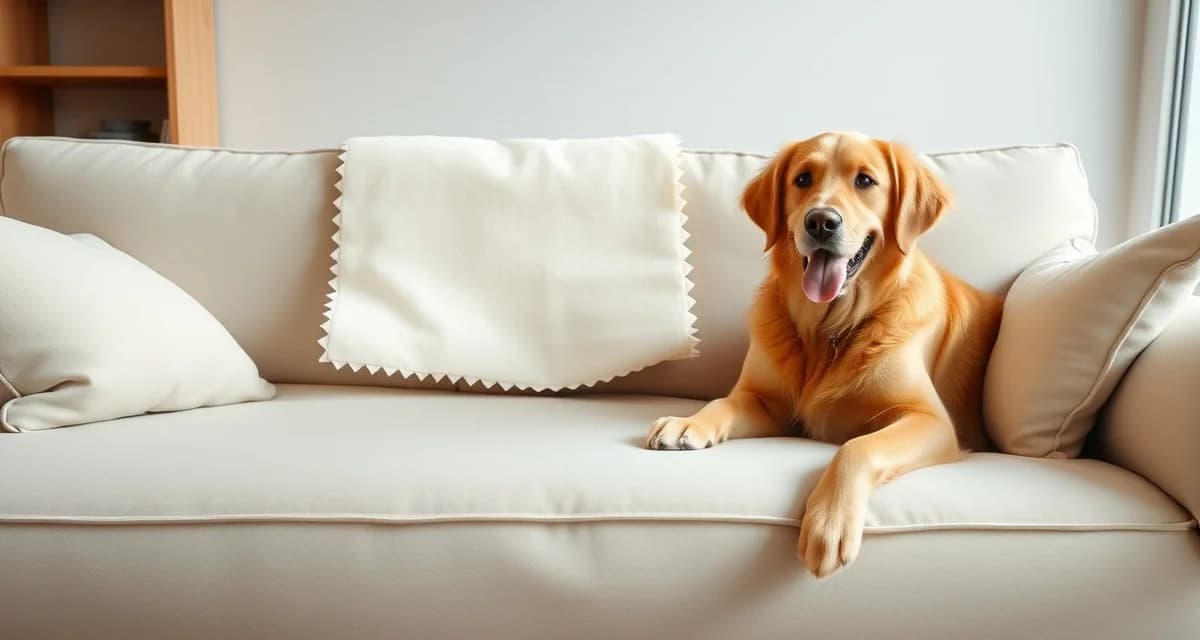 Durable pet-resistant upholstery fabric options Pet-proof reupholstery fabric comparison showing durable performance material resistant to dog and cat damage on modern furniture.