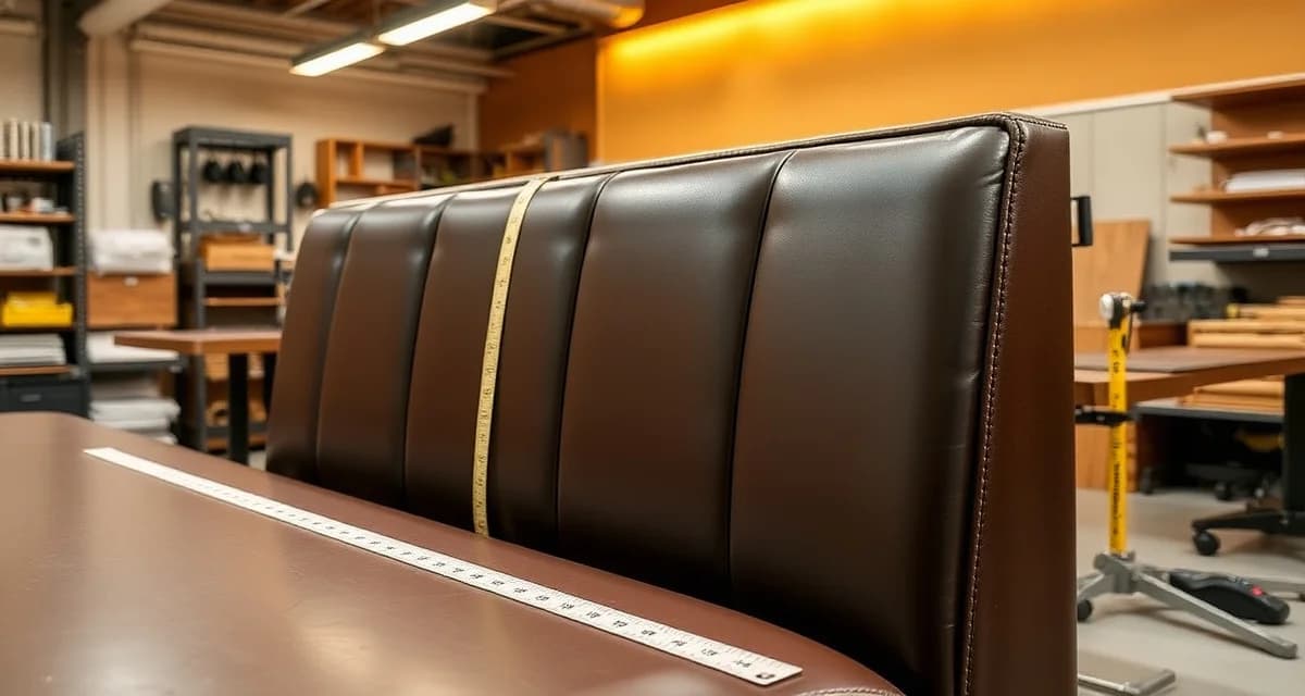 Precision fabric measurement for booth upholstery Restaurant booth fabric yardage calculator measuring vinyl upholstery for commercial booth reupholstery project