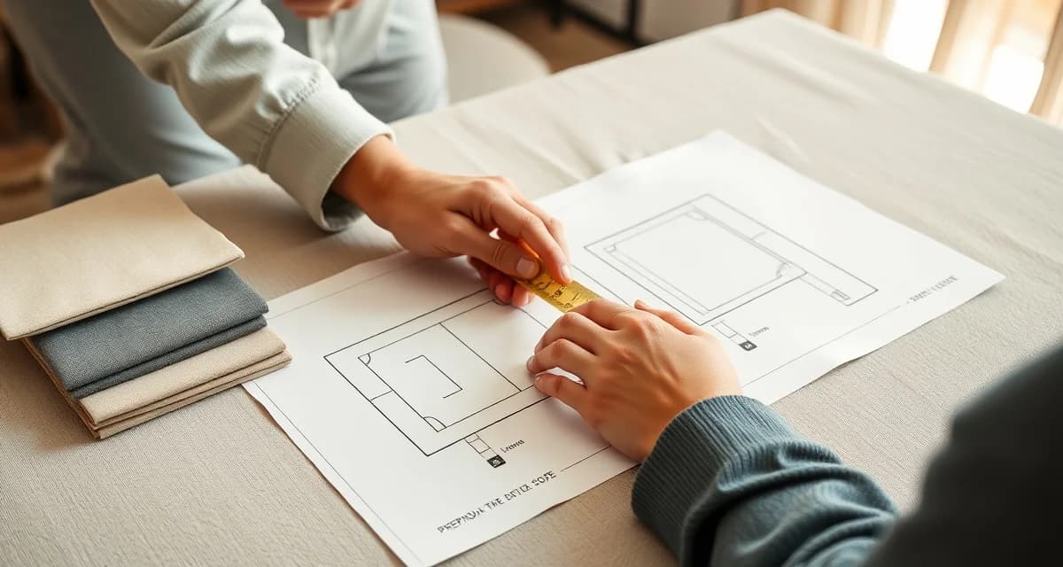 Sleeper sofa fabric measurement guide Fabric yardage calculator tool for sleeper sofas showing measurements and cutting guides for upholstery projects