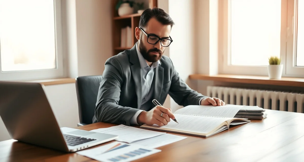 Business planning for upholstery shop startup success Upholstery shop owner reviewing a detailed business plan document with startup cost calculations and revenue projections on desk.
