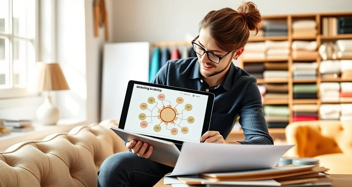 Designer referral marketing strategy for upholstery shops Upholstery shop marketing guide showing designer referral strategy and ROI comparison for acquiring high-value jobs