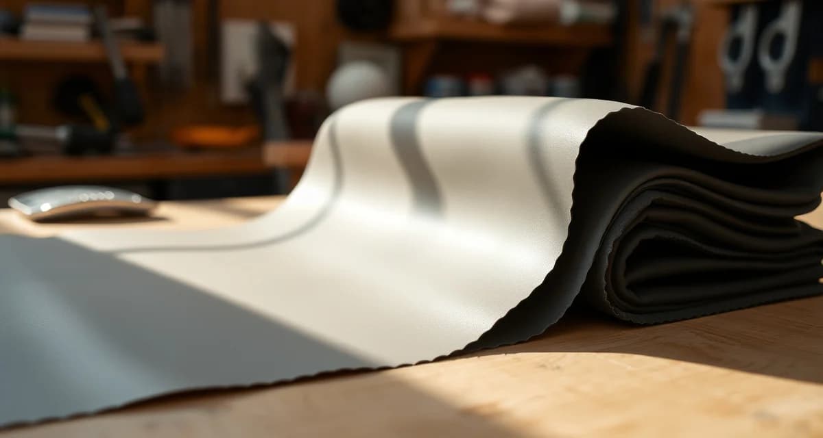 Marine and commercial vinyl fabric selection Premium vinyl upholstery fabric samples displaying marine-grade and commercial applications with UV protection for durability